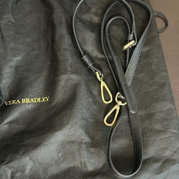 Vera Bradley Quilted Stella Leather Mini Satchel Crossbody Bag Cheetah Black Cat - Picture 10 of 15